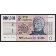 ARGENTINA COL. 672 BILLETE DE $ 1.000.000 UN MILLON DE PESOS